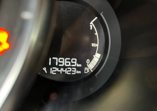 Citroen DS3 cena 15500 przebieg: 124423, rok produkcji 2016 z Ozorków małe 154